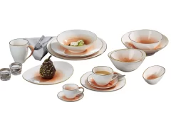 Tafelservice 12 Tlg. Cosmo Orange