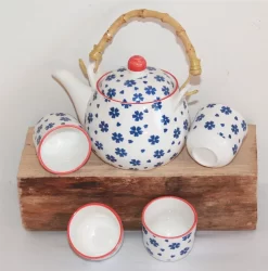 270 Asia Teeset Teeservice Teekanne Tassen 5 Tlg Weiss Blau Blumen Kinder Ruka -Küchenbedarf Geschäft 0e68c202116bfb59ccf924c474ebe1fd