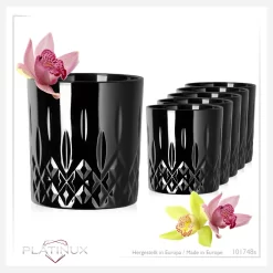 Schwarze Trinkgläser Mit Diamant Muster Aus Glas 250ml (max. 300ml) Gläser Whiskeygläser -Küchenbedarf Geschäft 0f39d40a9274649ccfdce771fa12639a