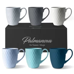 MIAMIO - 6 Er Set Kaffeetassen Palmanova Collection - Ocean -Küchenbedarf Geschäft 11a4b7fbf1a977299db45ac34dd4d5f0