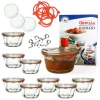 9er Set WECK 9x Gugelhupf Glas-Form 280 Ml + 9x Einmach-Zubehör + Rezeptheft -Küchenbedarf Geschäft 22848b2694da6b5946b65608eccfba35
