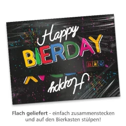 Itenga Bierkasten Geschenkverpackung Happy Bierday Hülle Zum Aufstecken Auf Bierkasten -Küchenbedarf Geschäft 26ecc03f147c8f5af6573b17c8bc7cea