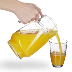 Relaxdays Glaskrug Mit Deckel -Küchenbedarf Geschäft 28e3280b9485f351e85a4236de2393e5