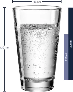 Leonardo GK/12tlg.Becherset Onda -Küchenbedarf Geschäft 2dbdb1502e5eae777190339904aa514d