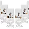 Bitburger Kelch Tulpen Glas Gläser-Set - 6x Biertulpen 0,3l Geeicht -Küchenbedarf Geschäft 2e7b58d8442337c5a8b2619fca20dbb8