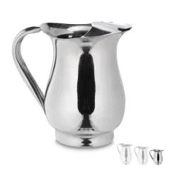 Relaxdays Kanne Edelstahl