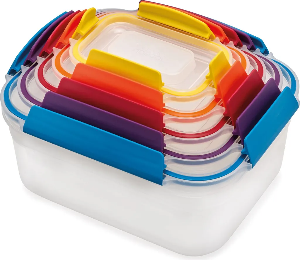 Joseph Joseph Nest Lock - 5-teiliges Aufbewahrungsdosen-Set - Mehrfarbig 3 Joseph Joseph Nest Lock - 5-teiliges Aufbewahrungsdosen-Set - Mehrfarbig – Bild 2