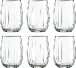 Pasabahce Linka 420405 6-Teilig Trinkglas Su Bardagi Gläser Wassergläser Becher Cocktail Saftgläser
