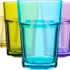 Rink Drink 6 Stück Farbige Gläser Highball-Set - Vibrant Multicolored Partei-Cocktail-Trinken Tumblers - 365ml - 6 Farben 2 Rink Drink 6 Stück Farbige Gläser Highball-Set - Vibrant Multicolored Partei-Cocktail-Trinken Tumblers - 365ml - 6 Farben -Küchenbedarf Geschäft 433774d46b734d036749c73c3a5eb34e