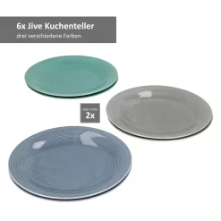 24tlg Geschirrset Jive 6Pers Kaffeebecher Suppenteller Kuchenteller Speiseteller Porzellan Bunt 12 24tlg Geschirrset Jive 6Pers Kaffeebecher Suppenteller Kuchenteller Speiseteller Porzellan Bunt -Küchenbedarf Geschäft 43b59e78485e3ca6e2ec2338f58bdd6d