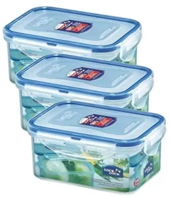 Lock & Lock LocknLock Classic 600ml 151 X 108 X 69 Mm HPL811 - 3er Set