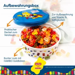 Zenker Haribo Vorratsdose Als Aufbewahrung Für Snacks Und Süßigkeiten Frischhaltedose Aus Kunststoff Mit Süßem Goldbär-Design Runde Dose Für Die Küche 11 Zenker Haribo Vorratsdose Als Aufbewahrung Für Snacks Und Süßigkeiten Frischhaltedose Aus Kunststoff Mit Süßem Goldbär-Design Runde Dose Für Die Küche -Küchenbedarf Geschäft 4e3f6e6ab14d330cb5c9a5b2cc9e8af7