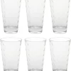 LEONARDO 012684 Optic Longdrinkbecher, Glas, 300 Ml, Ø 8 X 13 Cm, Klar (6 Stück) -Küchenbedarf Geschäft 6365ad3c366f272243f7fb17d879dc2b