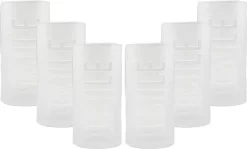 9 Mile - Longdrinkglas / Longdrink Glas / Milchglas Gläser Set - 6x Longdrinkgläser