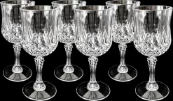 6er Set Kunststoff Weingläser Kristalleffekt 200ml / Ø7x16,5cm -Küchenbedarf Geschäft 7ca5c9f002323ddd3eb74f6c80c5cb3f