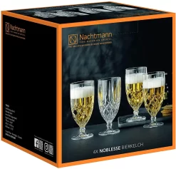 Nachtmann Noblesse Bierkelch 425 Ml, Klar (4er Pack) -Küchenbedarf Geschäft 7d2dee4bd2c5605733411dd83f00e639