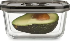 Caso Vakuum-Frischebehälter 3er Set - Für Platzsparende Aufbewahrung (1er Pack) -Küchenbedarf Geschäft 89075caeee15ee4aa2e2346f7ef730ce