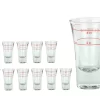 12er Set Schnapsgläser Stamper Dublino 2cl + 4cl