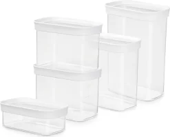 Emsa Trockenvorratsdose OPTIMA 5er Set (0,45/2x1/1,6/2,2L)