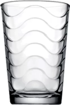 Pasabahce 52644 6-Teilig Wassergläser Glas 200 Ml Trinkglas Mit Glassaft Glas Tumbler