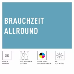 Brauchzeit Allround Glas-Set #7, #8 Von Petra -Küchenbedarf Geschäft 9ba989c0e83fb74b9eafd22a429ac900