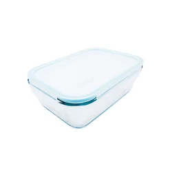 Steuber Cloc Frischhaltedose Aus Glas, 1860 Ml, Rechteckig, Glas Bis 400°C