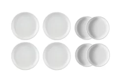 Set 8-tlg. - Trend Weiß - Thomas - 4 X Speiseteller + 4 X Frühstücksteller