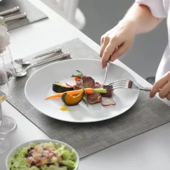 MALACASA Serie AMELIA Kombiservice (24-tlg), Essservice Aus Porzellan, Geschirrset Mit Speiseteller, Dessertteller, Suppenteller Und Schale Für 6 Personen -Küchenbedarf Geschäft adbe5c0d34096b3cb3f6af86fa23d29e