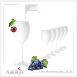 Weiße Weingläser Wasserglas Set 6 Teilig 130ml (max. 320ml) Aus Glas Massiv Weißweingläser Rotweingläser -Küchenbedarf Geschäft b182d02154cdce0cfbe77e47b7ed0c4b