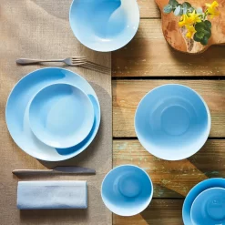 Tafelservice Diwali Light Blue Hellblau 18-teilig LUMINARC Hartglasgeschirr Geschirrset Tafelset Essservice Geschirr -Küchenbedarf Geschäft b476703de0aa0c0eeeecacc689e3b6d5
