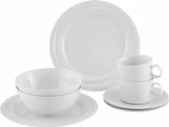 Alexander Herrmann Geschirr-Set 8-teilig, Rosenthal Porzellan, Weiß - 28495