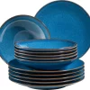 Mäser 931946 Tafelservice Ossia Für 6 Personen, Steinzeug, Blau (1 Set, 12-teilig) -Küchenbedarf Geschäft c1f379d31ca5ac142b5f9abdf6e6a9f6