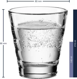 Leonardo GK/12tlg.Becherset Onda -Küchenbedarf Geschäft c6849c22772fe4451715f5893eeb95b9