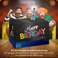 Itenga Bierkasten Geschenkverpackung Happy Bierday Hülle Zum Aufstecken Auf Bierkasten -Küchenbedarf Geschäft ce6d04495758f6fcd43aa0ceed2d727a