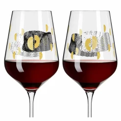 Sagengold Rotweinglas-Set #3, #4 Von Maike Schönebeck -Küchenbedarf Geschäft ce985efcc239da30b38a637e76888c39