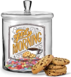 Leonardo Keksglas Mit UV-Druck Kekse Montag Bis Freitag