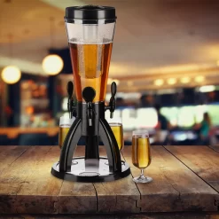 Relaxdays 4 L Biersäule Mit 3 Zapfhähnen -Küchenbedarf Geschäft dc3197f6d23222d3d5f8270b45a78ab4