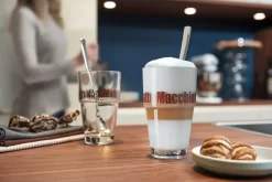 Leonardo Latte Macchiatto Becher 'Solo LM' Mit Löffel, 400ml, Ø 8,5 X 14,7cm (4er Set) -Küchenbedarf Geschäft e7b0074df9e90ae6adb4a5aba95ce0d8
