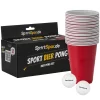 Einheitsgröße SPSP-12|SportSpar.de Bierpong Set Mit Becher Und Bällen -Küchenbedarf Geschäft f24def313dd2d43f2ed297d8264517c6